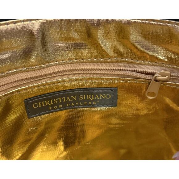 Y2K Christian Siriano Purse Makeup Bag Payless I Love Shoes Clutch 80s 90s Style - Picture 4 of 8